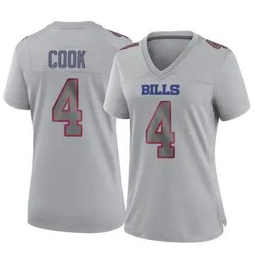 Nike Stefon Diggs Buffalo Bills Women's Game Gray Atmosphere Fashion Jersey