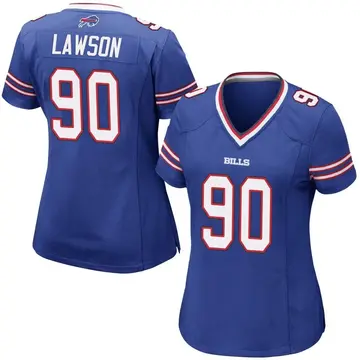 Shaq Lawson Youth Nike Royal Buffalo Bills Custom Game Jersey Size: Extra Large