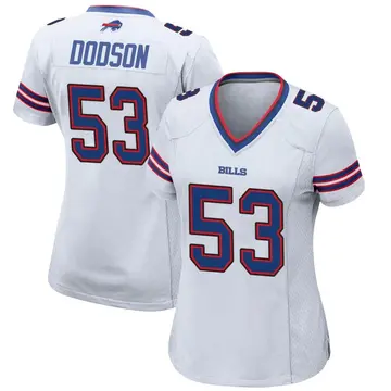 Men's Nike Tyrel Dodson Royal Buffalo Bills Team Game Jersey