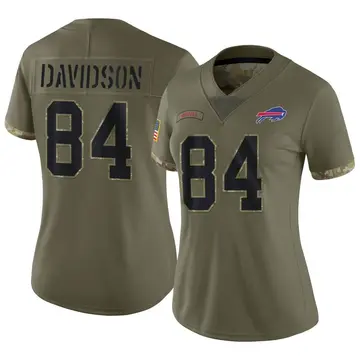 Josh Allen Buffalo Bills Nike 2022 Salute To Service Name & Number T-Shirt  - Olive