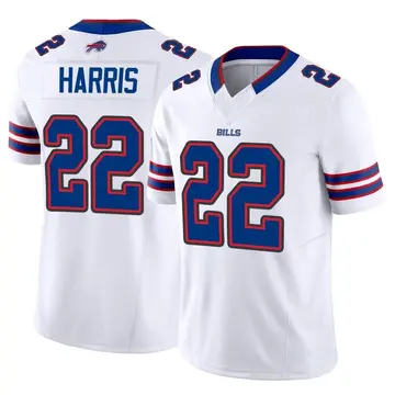 Damien Harris 37 Buffalo Bills Youth Game Jersey - White - Bluefink