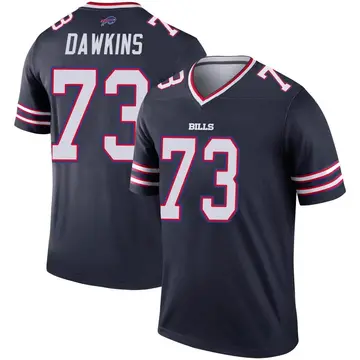 Nike Game Red Alternate Dion Dawkins Buffalo Bills Jersey