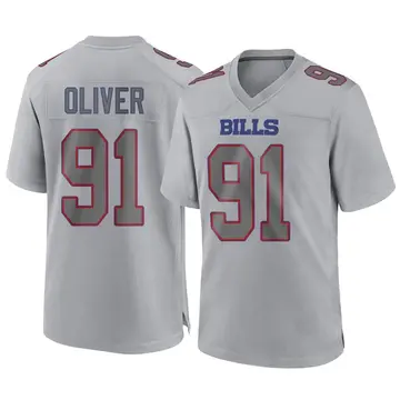 Youth Nike Game Home Ed Oliver Buffalo Bills Jersey