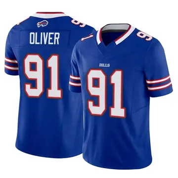 Youth Nike Game Home Ed Oliver Buffalo Bills Jersey