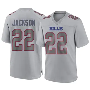 Fred Jackson Signed Buffalo Red Football Jersey (JSA) — RSA