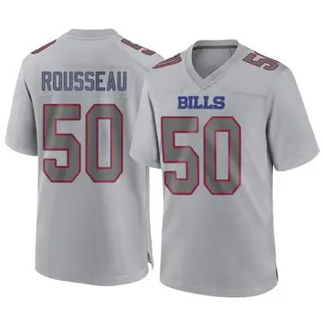 Greg Rousseau 50 Buffalo Bills Super Bowl LVII Away Player Men Jersey -  White Jersey - Bluefink