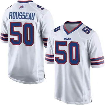 Nike / Men's Buffalo Bills Gregory Rousseau #50 Royal Game Jersey