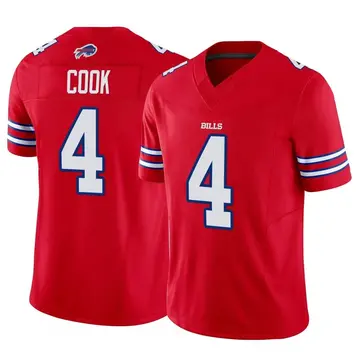 Nike Game Red Alternate James Cook Buffalo Bills Jersey