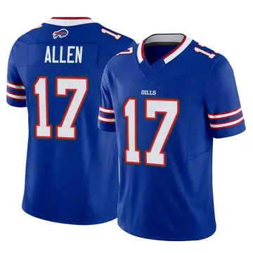 Women's Nike Josh Allen Gray Buffalo Bills Atmosphere Fashion Game Jersey Size: Small