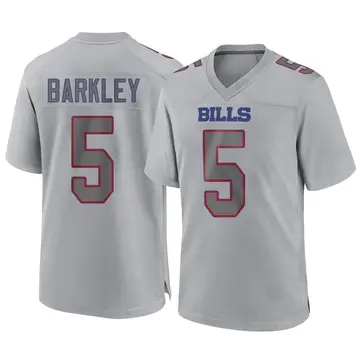 Josh Allen Buffalo Bills Nike Youth Atmosphere Game Jersey - Gray