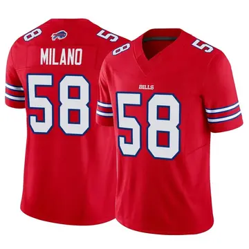 Buffalo Bills Matt Milano #58 Nike Men's White Official NFL Player  Game Jersey