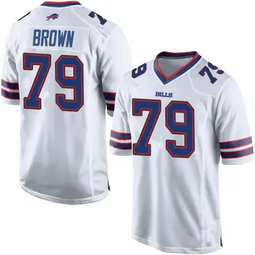 Buffalo Bills Spencer Brown 79 2021 Nfl Golden Brandedition Olive Jersey  Gift For Bills Fans - Bluefink