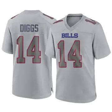 Nike Men's Buffalo Bills Stefon Diggs #14 Atmosphere Grey Game