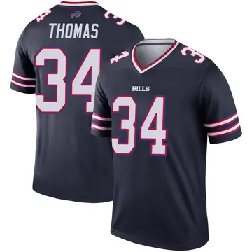 Thurman Thomas Buffalo Bills Nfl Pro Line Womens Retired Player Jersey -  Royal - Bluefink