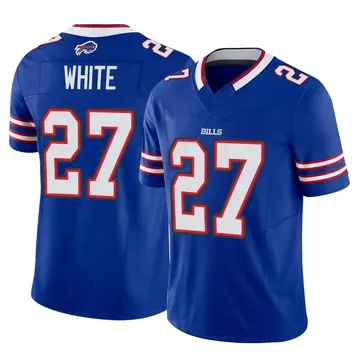 Buffalo Bills Zay Jones White Vintage Replica Jersey - Men - Dingeas