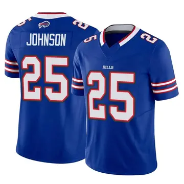 Ty Johnson Buffalo Bills Nike Team Game Jersey - Royal