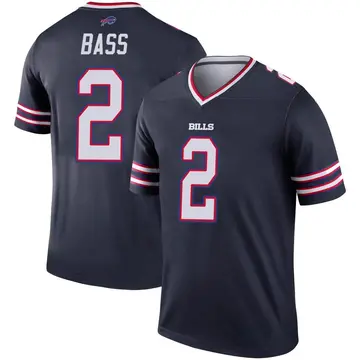 Nike Game Red Alternate Tyler Bass Buffalo Bills Jersey